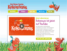 Tablet Screenshot of drache-kokosnuss.de